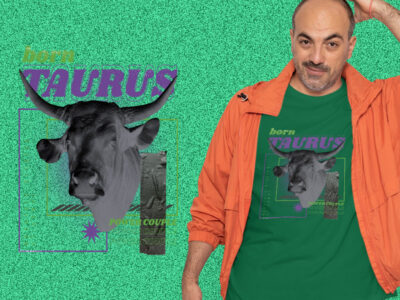 Taurus Horoscope Bull Animal kaos